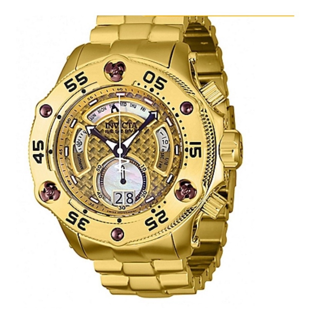 INVICTA Reserve Excursion Gold Label Watch - Picture 5 of 12